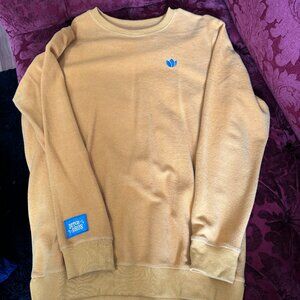 Orange Dutch Bros Sweater- L